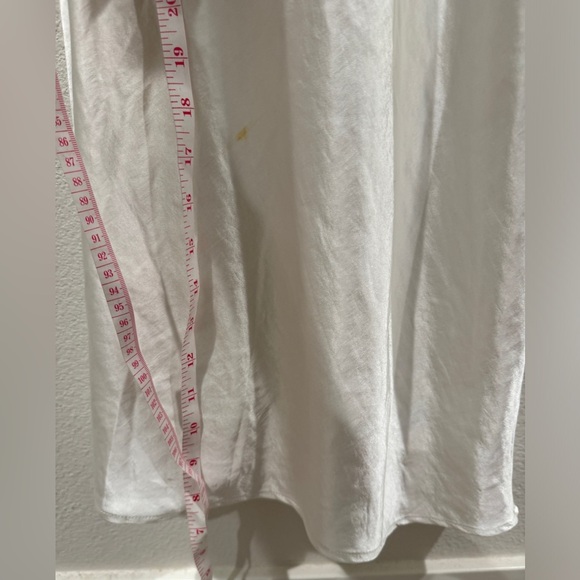 NWT Showpo. Archie Midi Cut Out One Shoulder Long Balloon Sleeve White Dress 6 - Picture 12 of 16